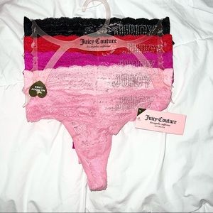 Juicy Couture Set of Panties (Brand New)